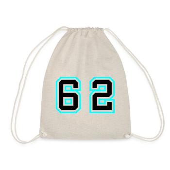 62 Symbole numérique - Sac de sport léger - nature - Devant