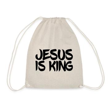 Jésus est roi. Dieu Christ Roi - Sac de sport léger - nature - Devant