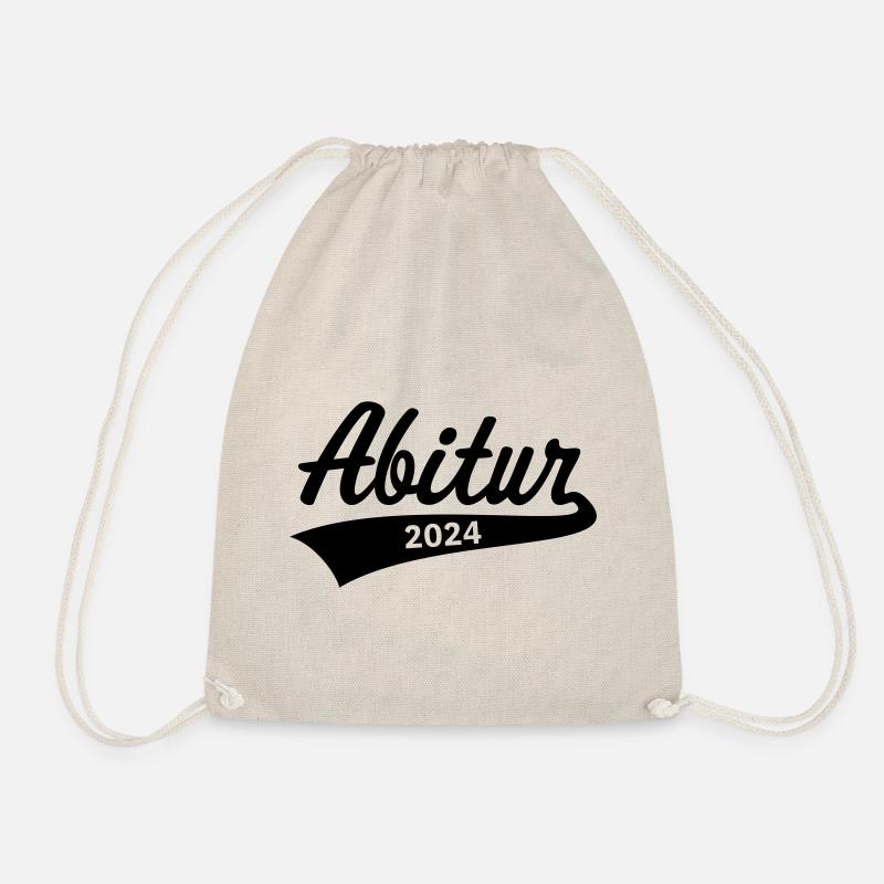Abitur 2024 (Abiturient / Abi / Hochschulreife B) - Turnbeutel - Natur