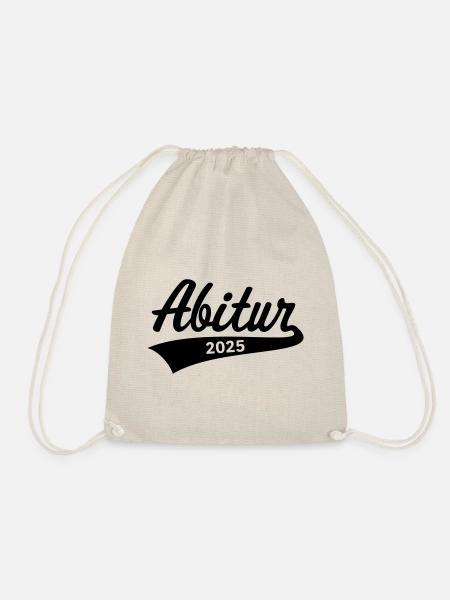 Abitur 2025 (Abiturient / Abi / Hochschulreife B) - Turnbeutel - Natur