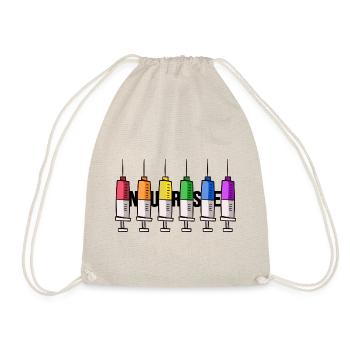 nurse nurse nursing emergency - Drawstring Bag - nature - Front