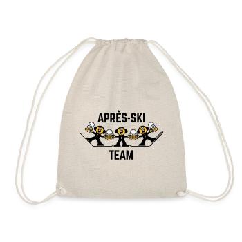 Trio d’équipe après-ski (bière / caricature / 3C) - Sac de sport léger - nature - Devant