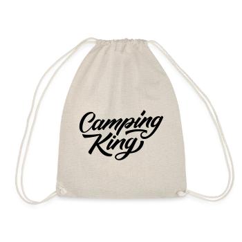 Camping King - Drawstring Bag - nature - Front