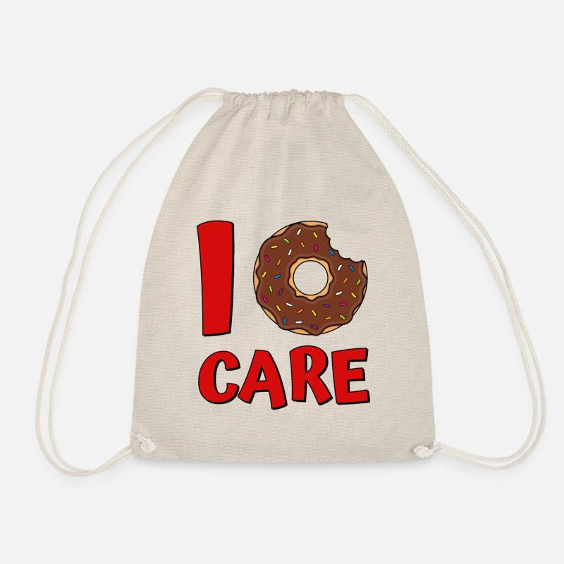I Donut Care - Turnbeutel - Natur