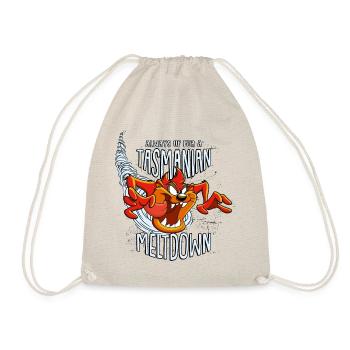 Looney Tunes Tasmanian Devil Meltdown - Drawstring Bag - nature - Front