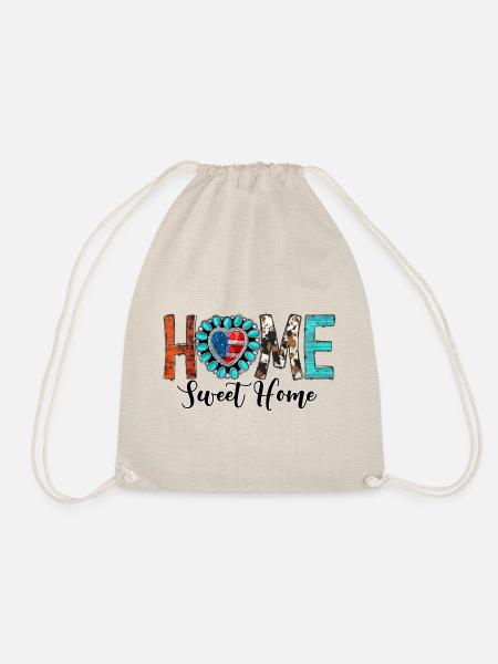 Home Sweet Home - Turnbeutel - Natur