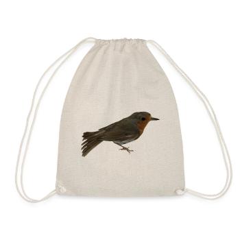 Robin - Drawstring Bag - nature - Front