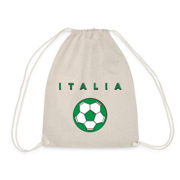 ITALIE FOOTBALL - Sac de sport léger - nature - Devant