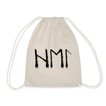 Hel Runic Language - Drawstring Bag - nature - Front