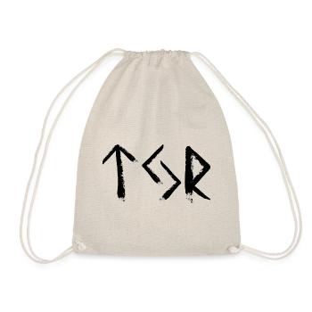 Tyr Runic Language - Drawstring Bag - nature - Front