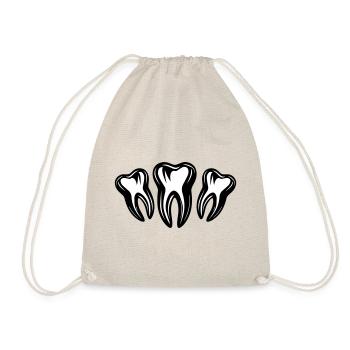 Icône de dentiste dentaire dentaire dentaire - Sac de sport léger - nature - Devant