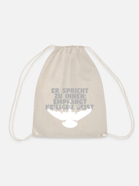 Receive Comforter - German - Drawstring Bag - nature