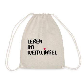LEBEN IM WEITWINKEL - SOLIDARITAET - Turnbeutel - Natur - Vorne