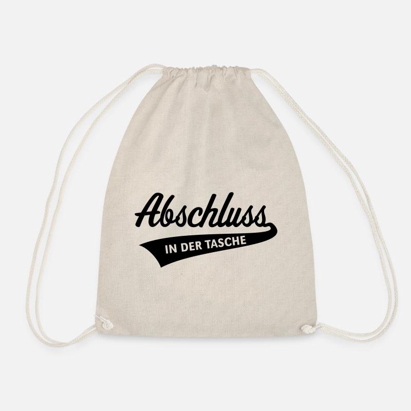 Abschluss – In Der Tasche (Schulabschluss / Black) - Turnbeutel - Natur
