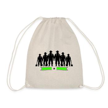 Silhouette de fermier Bauer - Sac de sport léger - nature - Devant