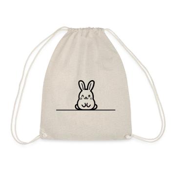 Hase Ostern - Turnbeutel - Natur - Vorne