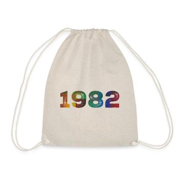 1982 Vintage - Turnbeutel - Natur - Vorne
