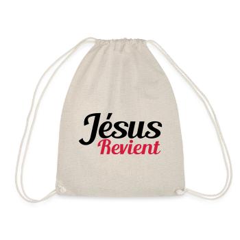 Jesus comes back - Drawstring Bag - nature - Front
