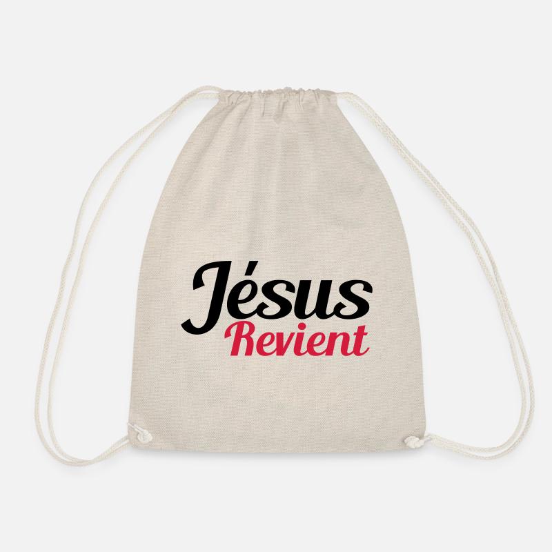 Jesus kommt zurück - Turnbeutel - Natur