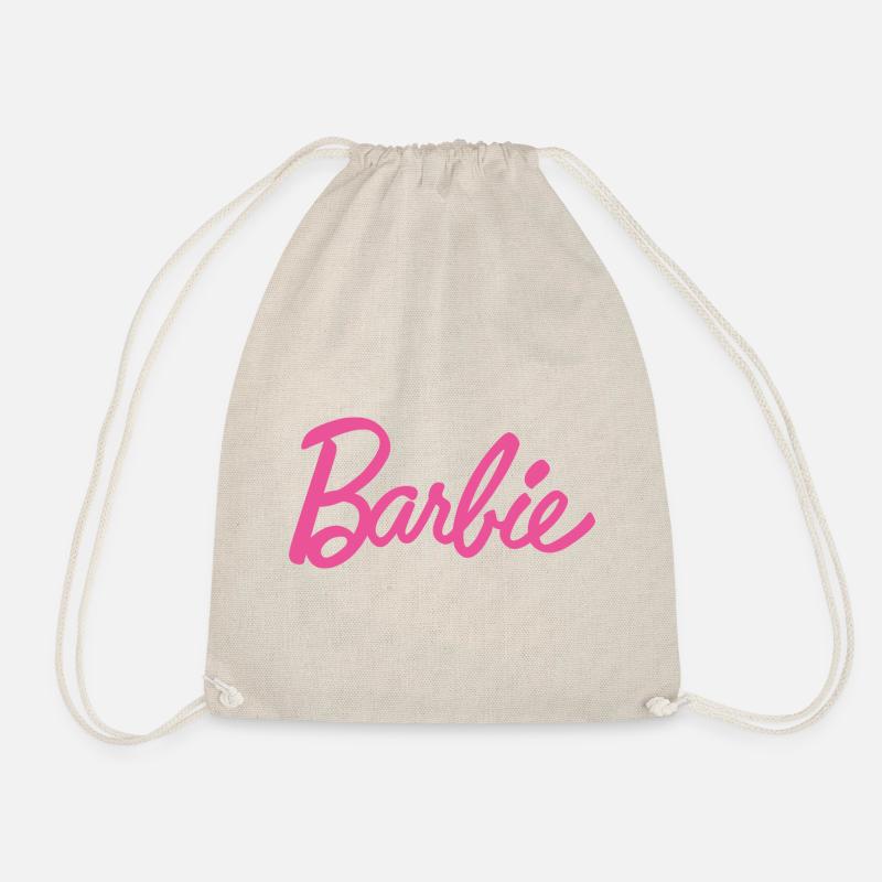 Barbie Klassisches Logo - Turnbeutel - Natur