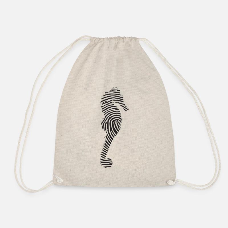 Seepferd Seahorse - Turnbeutel - Natur