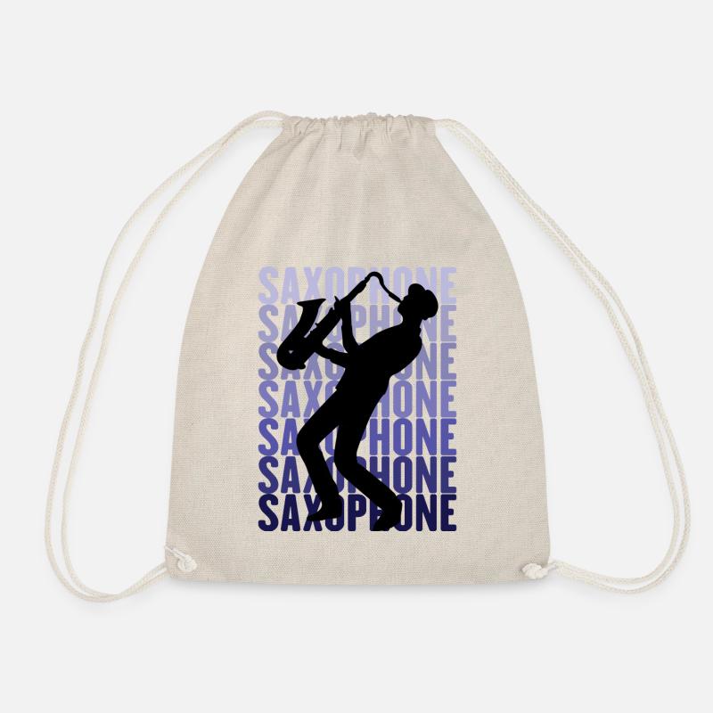 Saxophones - Sac de sport léger - nature