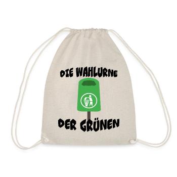Annalena Baerbock Grüne Grünen Wahl Partei - Turnbeutel - Natur - Vorne
