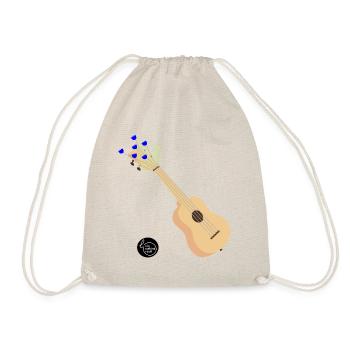 Celle qui aimait les ukulele - Sac de sport léger - nature - Devant