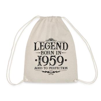 Légende depuis 1959 Vintage Born Anniversaire - Sac de sport léger - nature - Devant