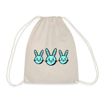 Bunny Easter Symbol - Drawstring Bag - nature - Front