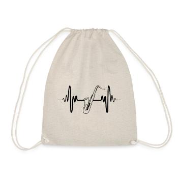 Saxophone ECG Heartline - Sac de sport léger - nature - Devant