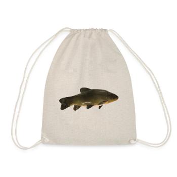 carpe (poisson) - Sac de sport léger - nature - Devant