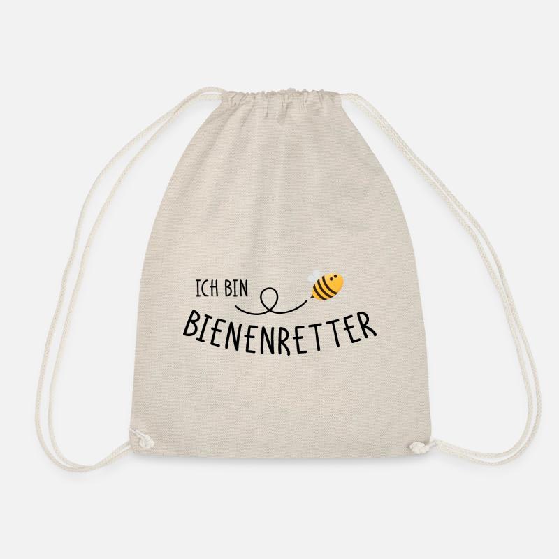 Ich bin Bienenretter - Turnbeutel - Natur