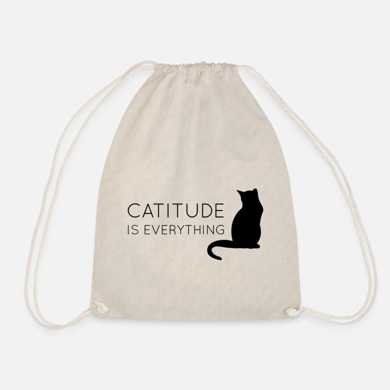 CATITUDE Black - Turnbeutel - Natur
