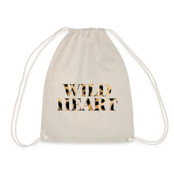 Chemise à imprimé léopard Wild Heart - Sac de sport léger - nature - Devant
