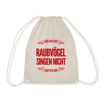 Raubvögel singen nicht - Turnbeutel - Natur - Vorne