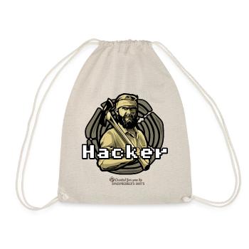 Lumberjack Hacker - Drawstring Bag - nature - Front