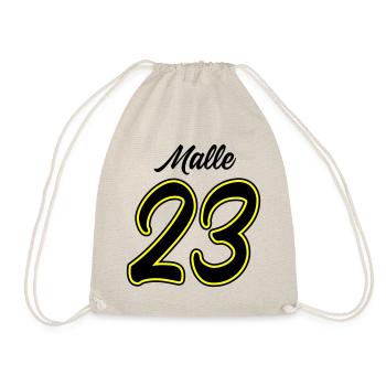 Malle 23 - Drawstring Bag - nature - Front