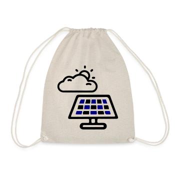 Solar Energy Panels - Drawstring Bag - nature - Front