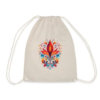 Fleur ornementale - Sac de sport léger - nature - Devant