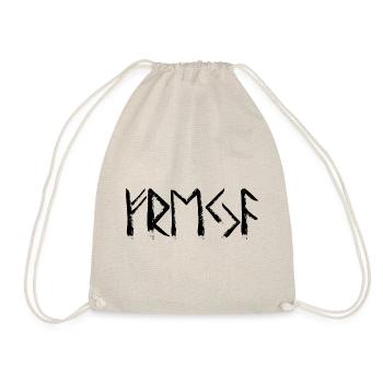 Freya runic language 1 - Drawstring Bag - nature - Front