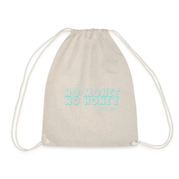 T-shirt « No Monet, No honey » - Teal logo - Sac de sport léger - nature - Devant