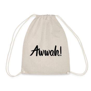Awwah - Drawstring Bag - nature - Front