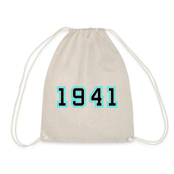 1941 Year Birthday - Drawstring Bag - nature - Front