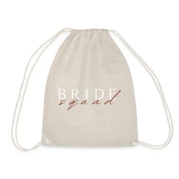 Bride squad - Bride party - Drawstring Bag - nature - Front