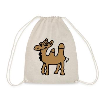 Camel - Drawstring Bag - nature - Front