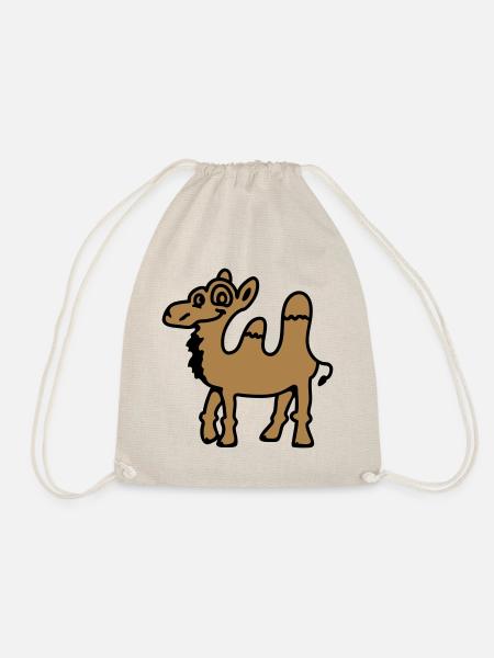 Camel - Drawstring Bag - nature