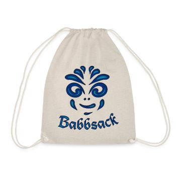 Der hessische Babbsack - Bembeldesign - Turnbeutel - Natur - Vorne