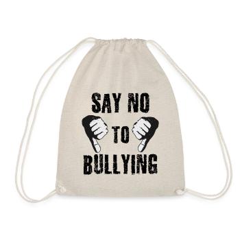 Say No to Bullying - Drawstring Bag - nature - Front