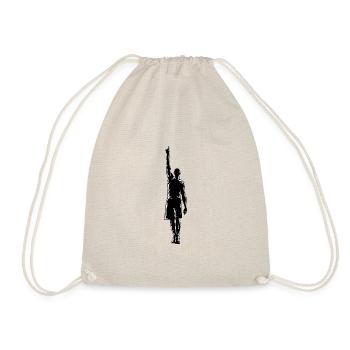 Basketball Legend Silhouette - Drawstring Bag - nature - Front